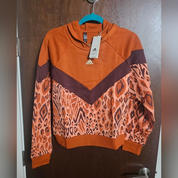 Adidas X Farm Rio  Patterned Hoodie - Picture 4 of 8